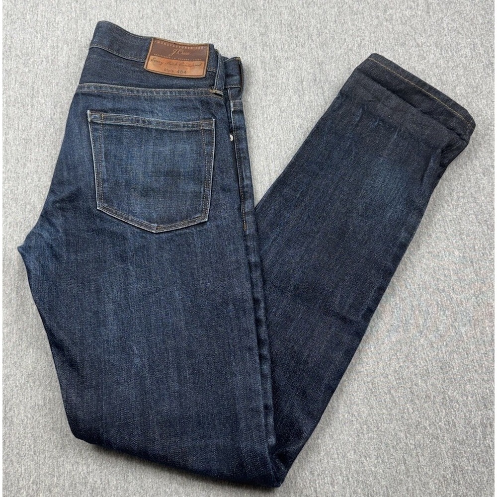 J. Crew Dark Indigo Slim Straight Men’s Jeans